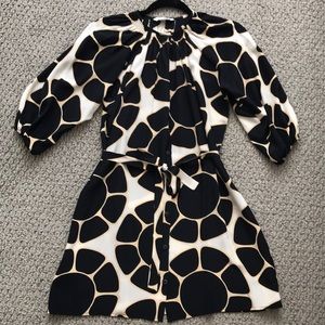 Tucker Classic Silk Mini Dress